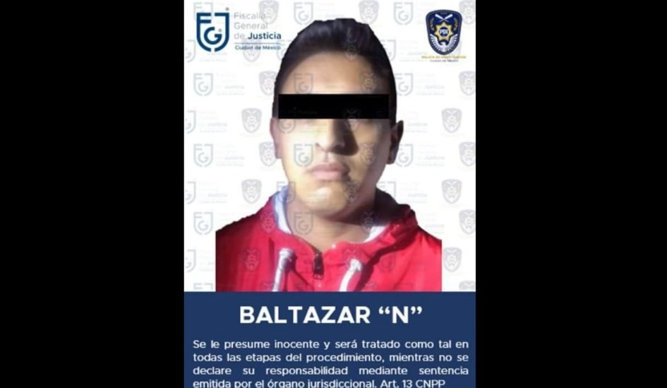 Baltazar “N”, acusado del delito de homicidio calificado en agravio de dos niños Mazahuas, fue vinculado a proceso. Foto FGJCDMX