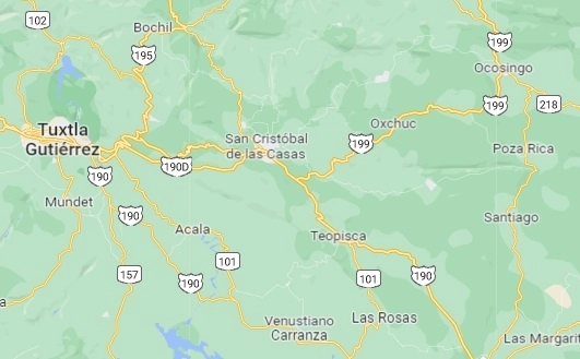 Dos sujetos fueron vinculados a proceso por sus presunta responsabilidad en el homicidio de una mujer. Foto Google Maps