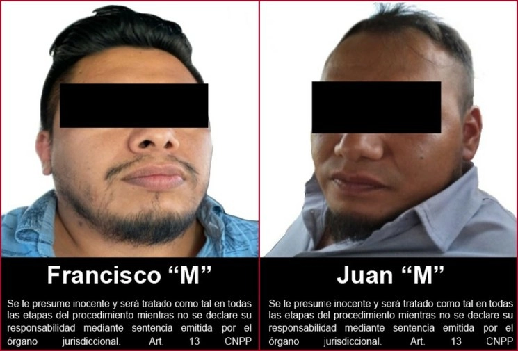 Los presuntos plagiarios permanecerán en prisión preventiva. Foto FGR