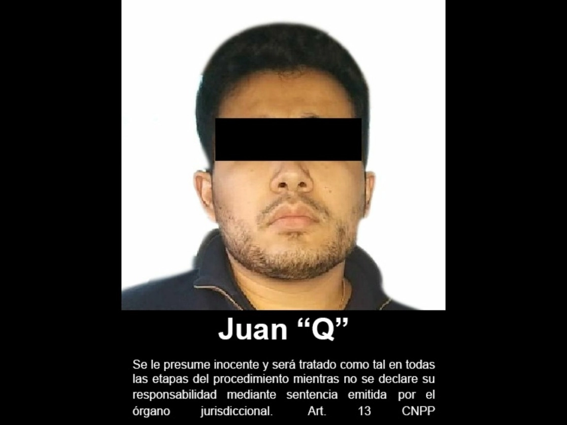 A Pablo Quintero Martínez se le acusa de privar de la vida a una persona con disparos de arma de fuego en la colonia Infonavit El Rosario, alcaldía Azcapotzalco, en noviembre pasado. Foto cortesía FGR