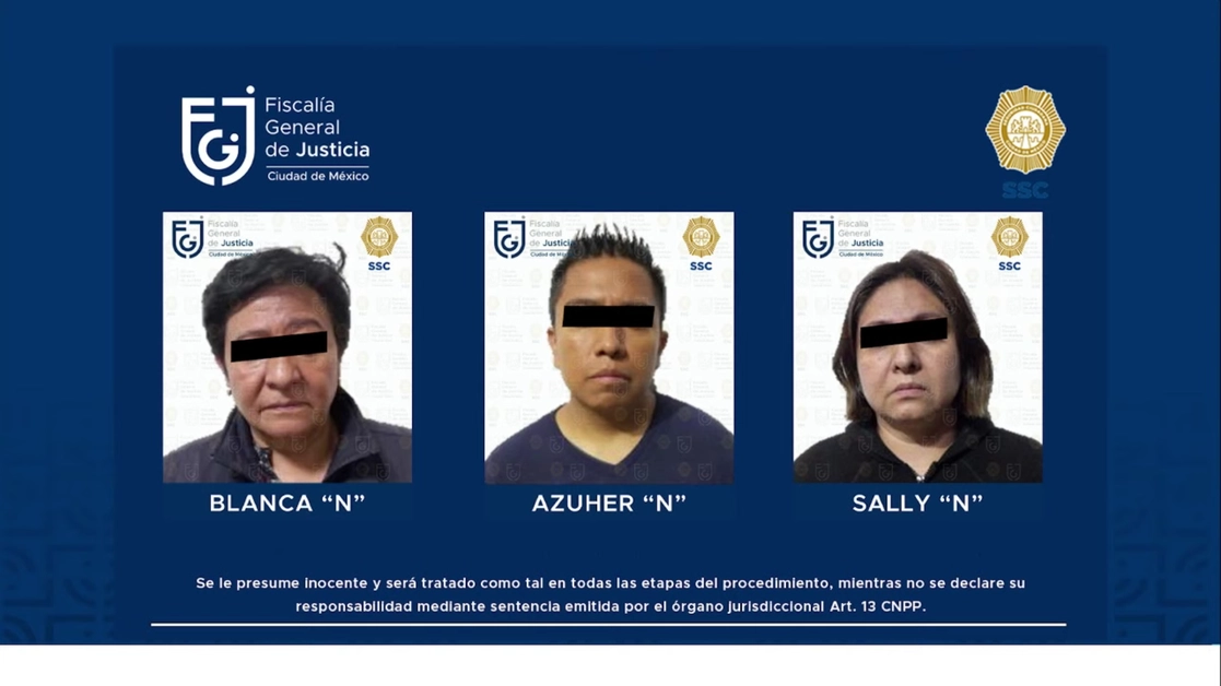 Las tres personas que fueron detenidas el pasado lunes, tras el asesinato de los hermanos Tirado y su tío, fueron vinculadas a proceso este miércoles. Foto FGJ