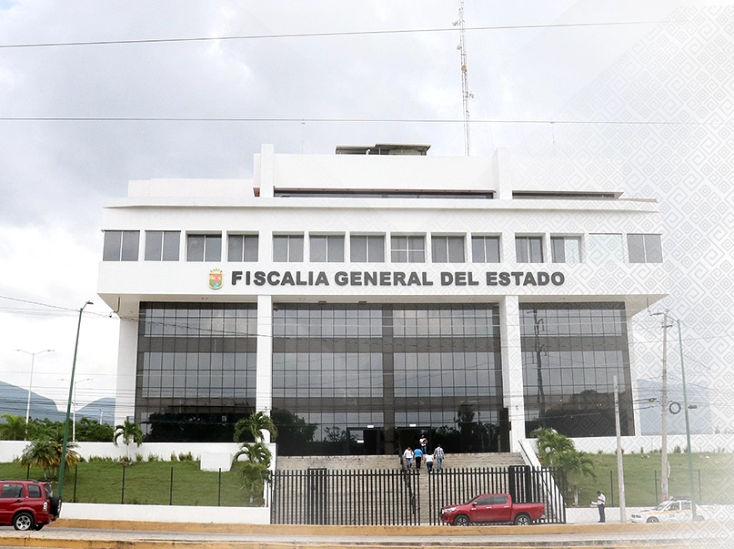 Instalaciones de FGE Chiapas en imagen de archivo. Foto tomada de la página web fge.chiapas.gob.mx