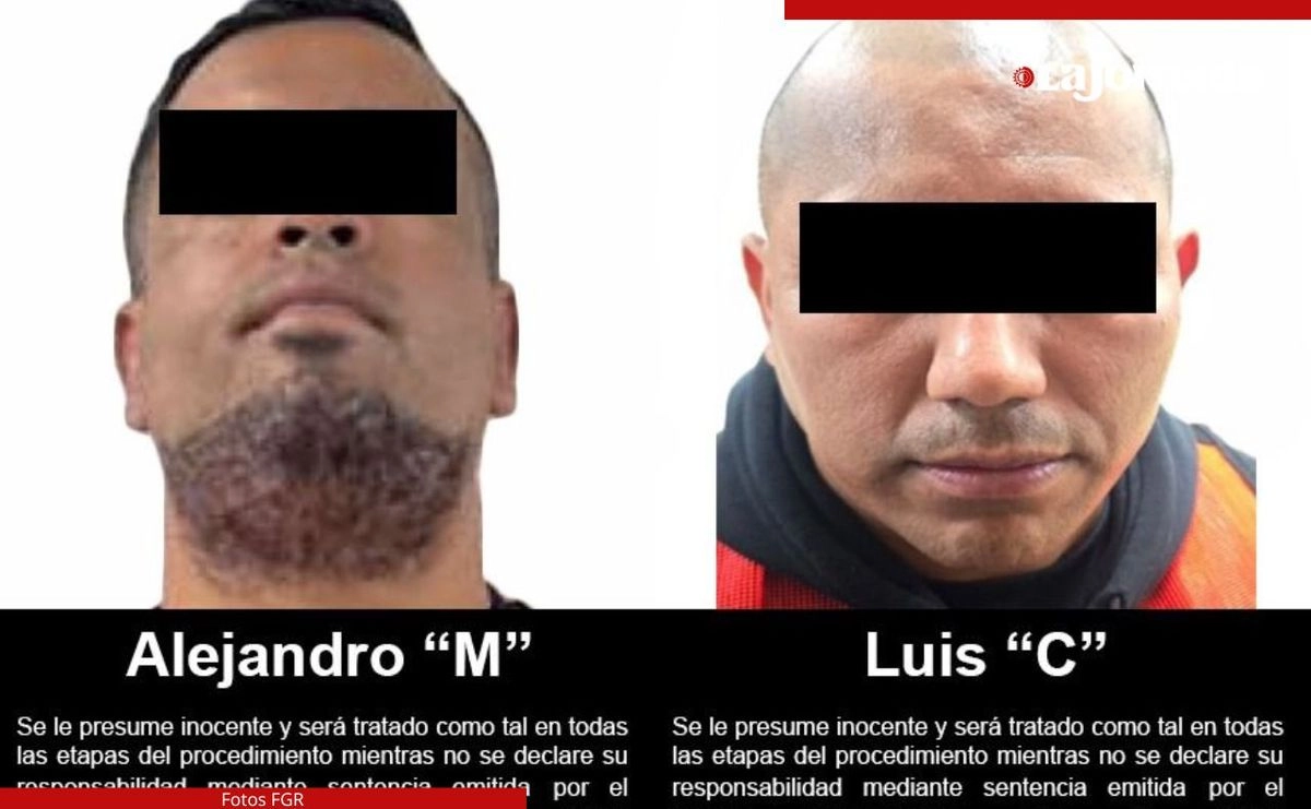 Alejandro Gilmare Mendoza, 'El Choko', y Luis Alberto Cadena Roquedos operaban en el estado de México