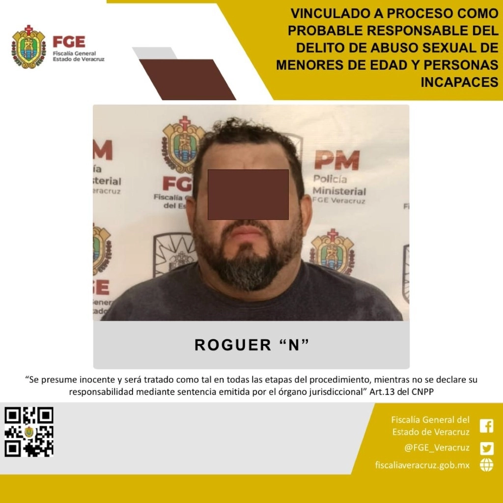 Roguer “N” se desempeña como maestro de primaria en la localidad de Alto de Vega Cercada, del municipio de Pánuco y es acusado de tocamientos lascivos en contra de una menor de edad. Foto La Jornada