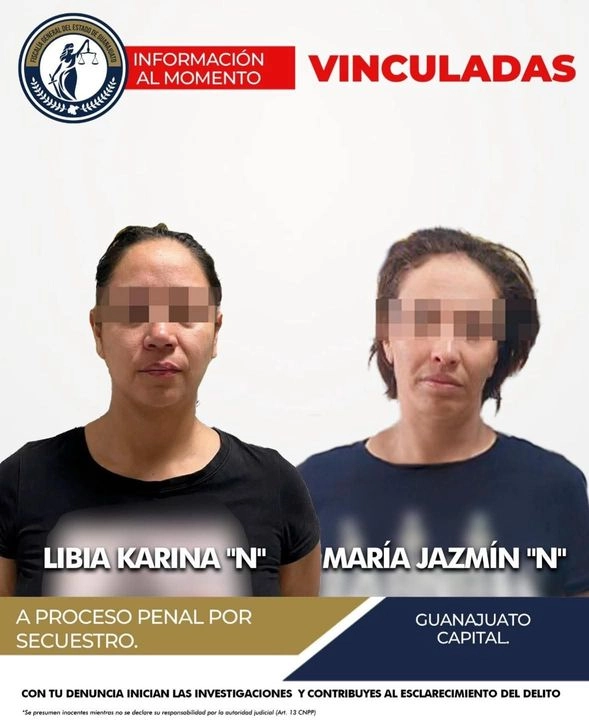 Por el secuestro también fue arrestada y vinculada a proceso penal una mujer identificada María Jazmín, La Chola.