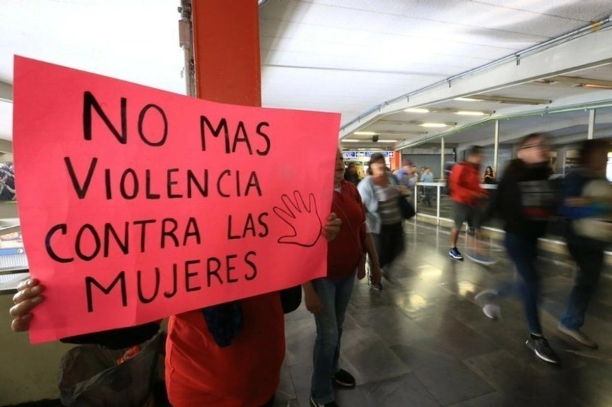 Mujer durante una protesta en imagen de archivo. Foto 

