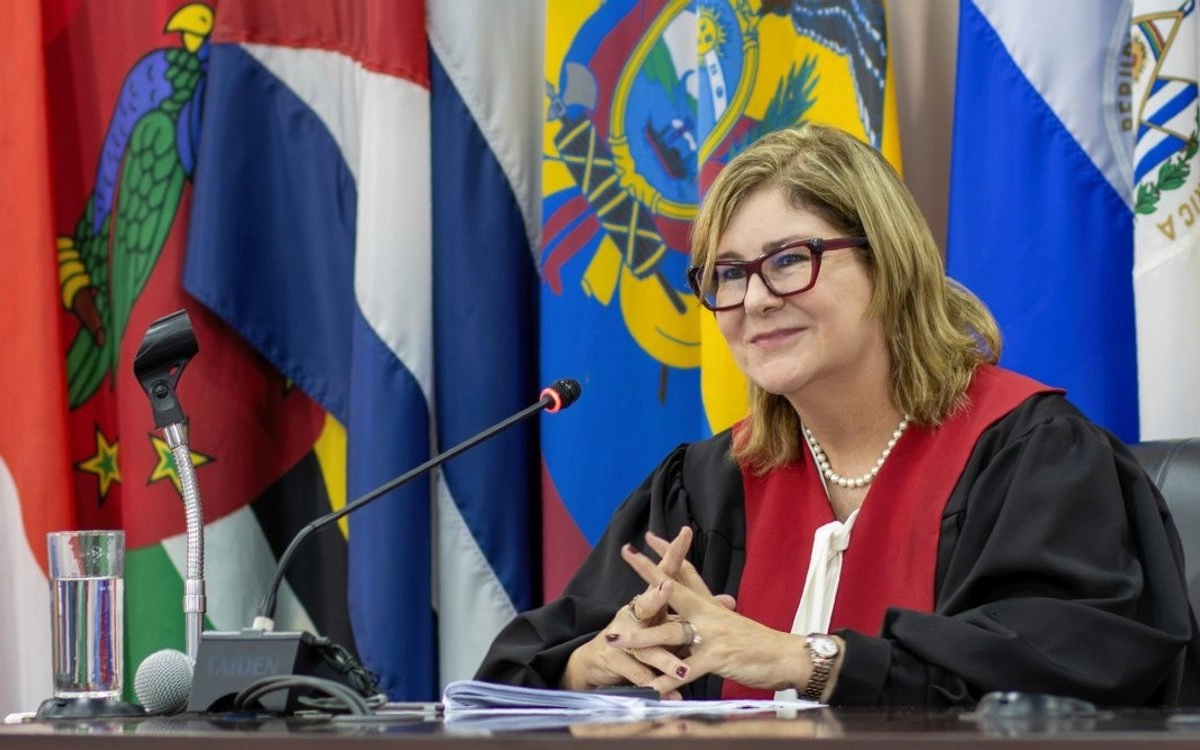 La presidenta de la Corte Interamericana de Derechos Humanos, Nancy Hernández López.