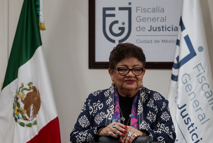 La fiscal general de Justicia de la Ciudad de México, Ernestina Godoy. Foto Alfredo Domínguez / Archivo 