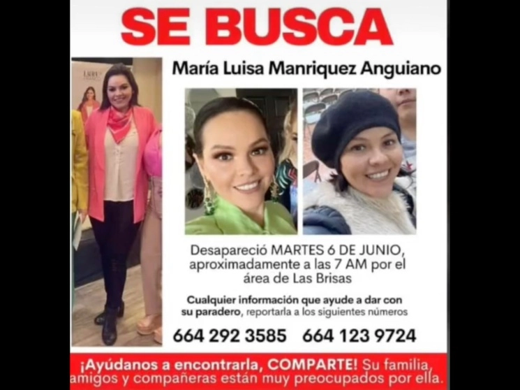 María Luisa Manríquez, de 45 años de edad, quien fue reina nacional de belleza 2022 y actual directora de la agencia de modelos Estilo, desapareció ayer en el fraccionamiento Las Brisas; su cadáver fue encontrado en la casa de su pareja sentimental. Imagen tomada de un video del TikTok de @ammamm356