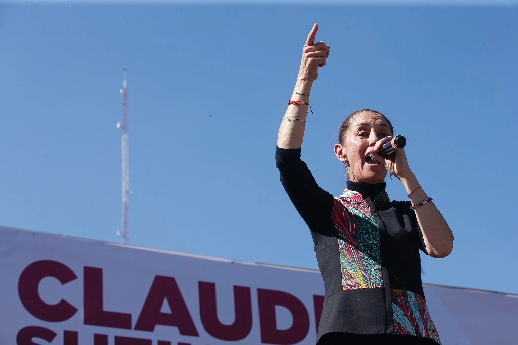 Claudia Sheinbaum, precandidata de Morena a la presidencia de la república. Foto José Antonio López 