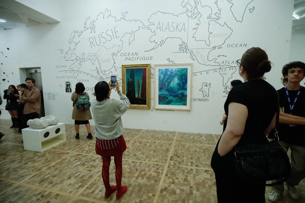 Durante 2023 los museos de México fueron visitados por 48.4 millones de personas, dato que significó un aumento de 28.72% frente a un año atrás. En la imagen, una muestra en el Museo Rufino Tamayo, en abril de 2024. Foto Cristina Rodríguez