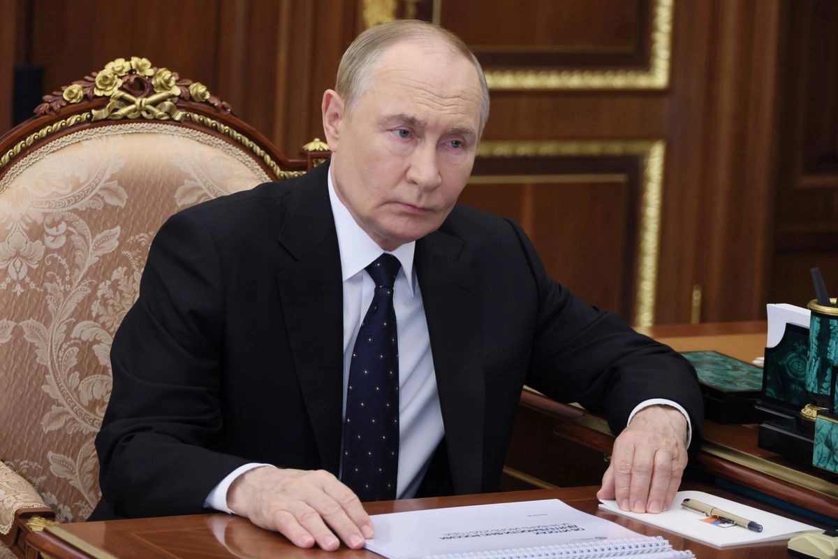 El presidente ruso, Vladimir Putin en Moscú, Rusia, el 13 de agosto de 2025.  Foto 