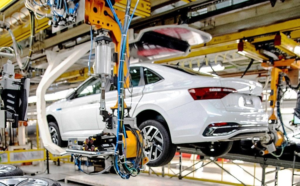 Volkswagen se afianzó en el tercer lugar en cuanto a ventas en el mercado nacional. Jetta fue el modelo que más creció en su producción durante el primer mes del año. Foto cortesía VW
