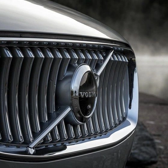 Ejemplar de un auto Volvo en imagen de archivo. Foto