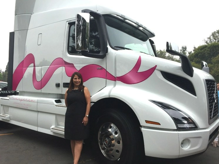 Luz Elena Jurado, Directora General de Volvo y Mack Trucks México. Foto. Lilián Anaya.