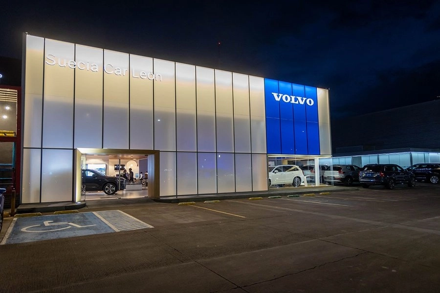 Agencia de Volvo en México. Foto de su perfil de X