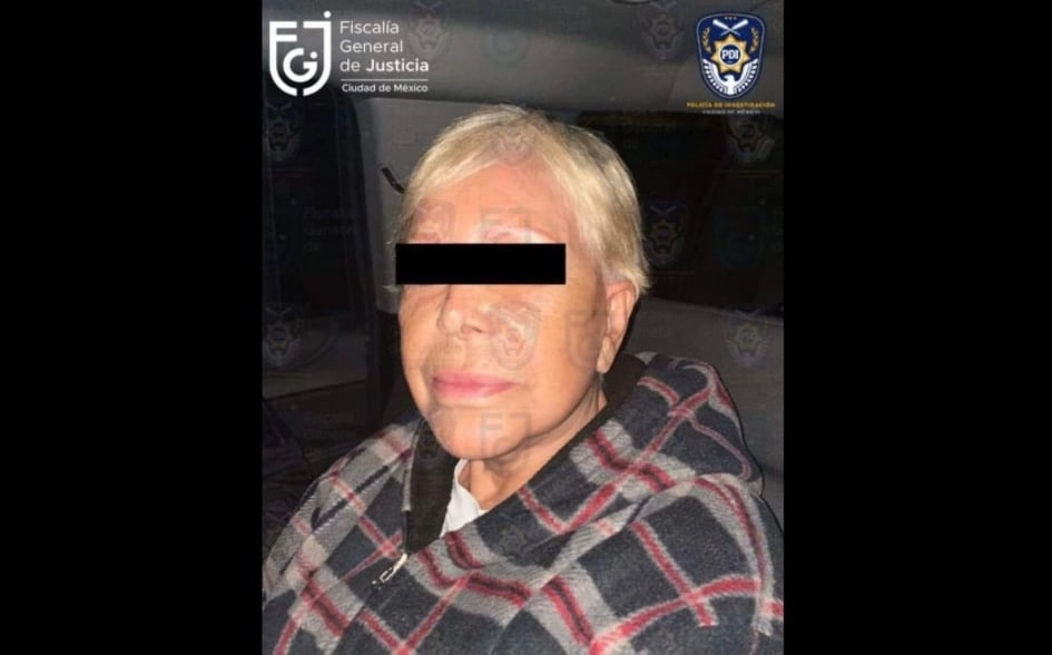 Alejandra Barrios fue aprehendida la noche del jueves en la alcaldía Venustiano Carranza. Foto FGJCDMX