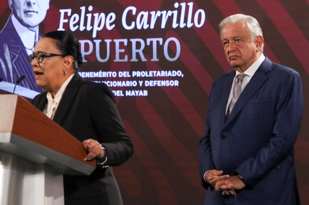 Durante la conferencia presidencial, la funcionaria comentó que el gobierno mexicano pidió un informe oficial de su contraparte estadunidense para conocer exactamente lo que ocurrió. Foto Cuartoscuro