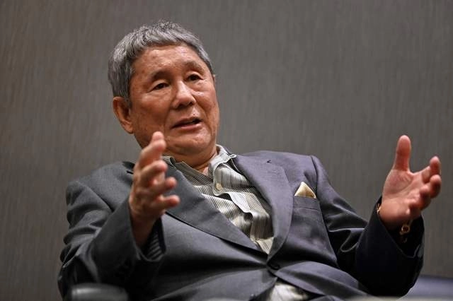 El director japonés, Takeshi Kitano. Foto Afp