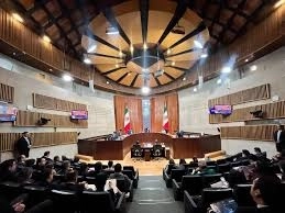 Sala de sesiones del TEPJF en imagen de archivo. Foto Luis Castillo
