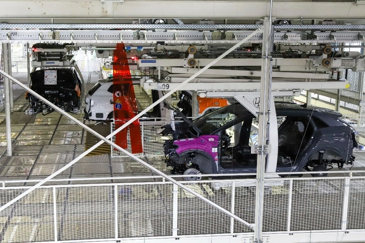 Planta armadora de Volkswagen en Chattanooga, Tennessee. Foto Ap / Archivo