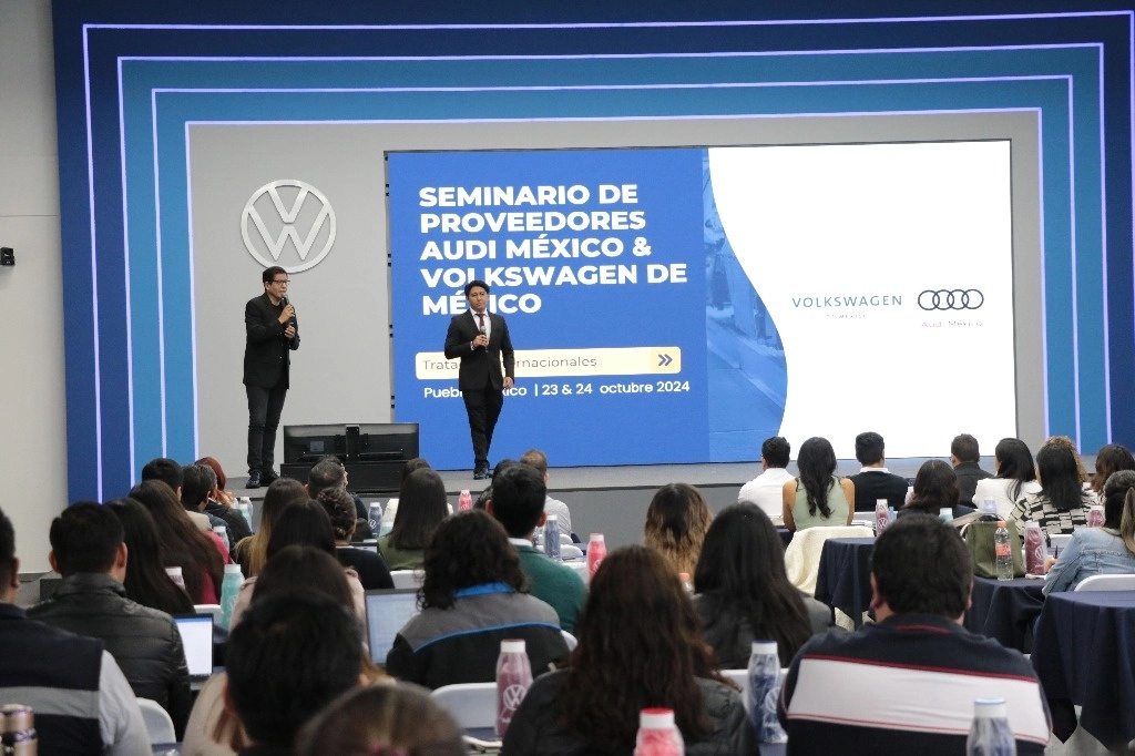 Puebla fue el lugar desde donde ambas marcas dieron a conocer esta
estrategia de trabajo conjunto en compromiso con su fuerza de proveedores.
Foto: Cortesía Volkswagen