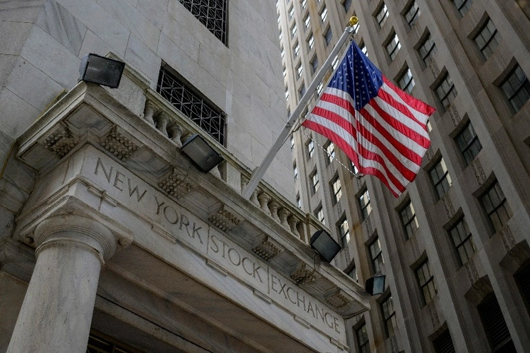 Exterior de la Bolsa de Valores de Nueva York (NYSE). Foto Afp
