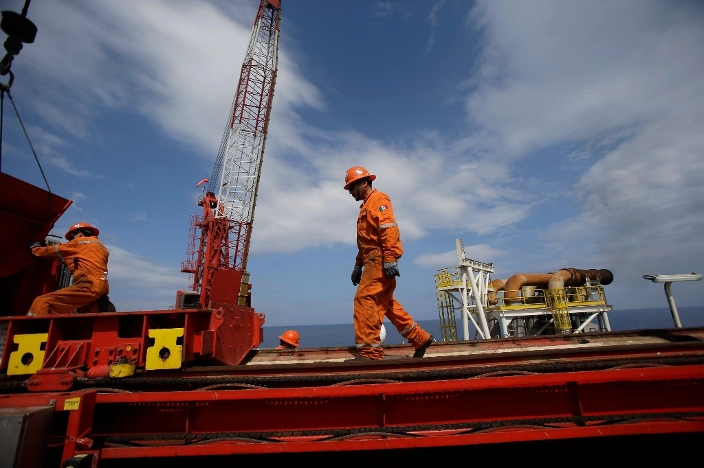 Plataforma petrolera en el Golfo de México, en imagen de archivo. Foto Darío López Mills/ Ap