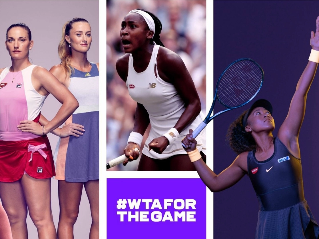 La WTA anunció una nueva denominación de sus torneos, en concordancia con la del circuito masculino ATP, en el marco de una modernización de la marca del principal circuito femenino de tenis. Imagen tomada del Twitter de @WTA