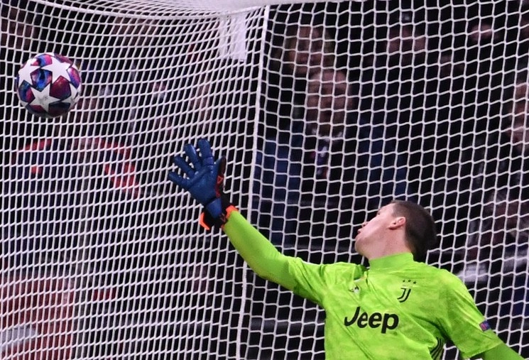 Imagen del gol del equipo francés. Foto Afp