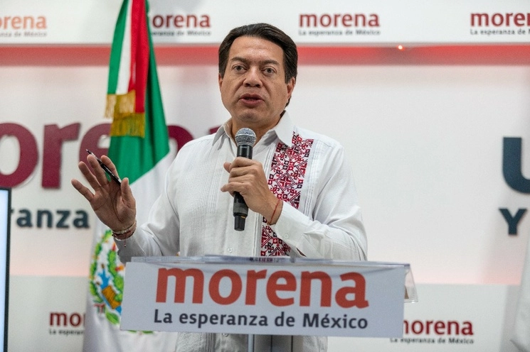 Mario Delgado, dirigente de Morena en imagen de archivo. Foto Pablo Ramos