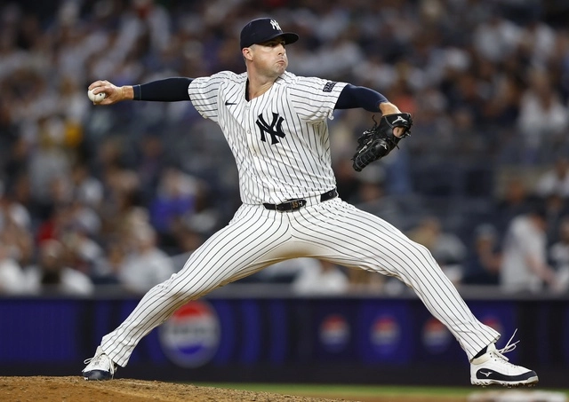 Los Yanquis de Nueva York vinieron de atrás para imponerse este domingo 6-4 a los Dodgers de Los Ángeles. Foto Ap