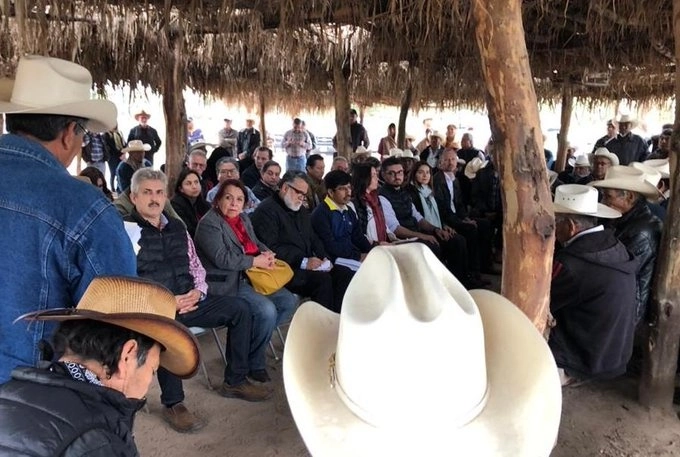 Integrantes del pueblo Yaqui en imagen de archivo. Foto Bienestar

