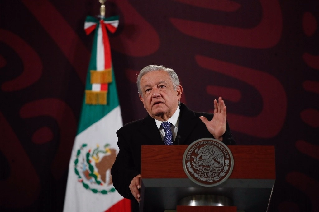 Conferencia matutina del presidente, Andrés Manuel López Obrador, del 24 de enero de 2024. Foto Cristina Rodríguez 