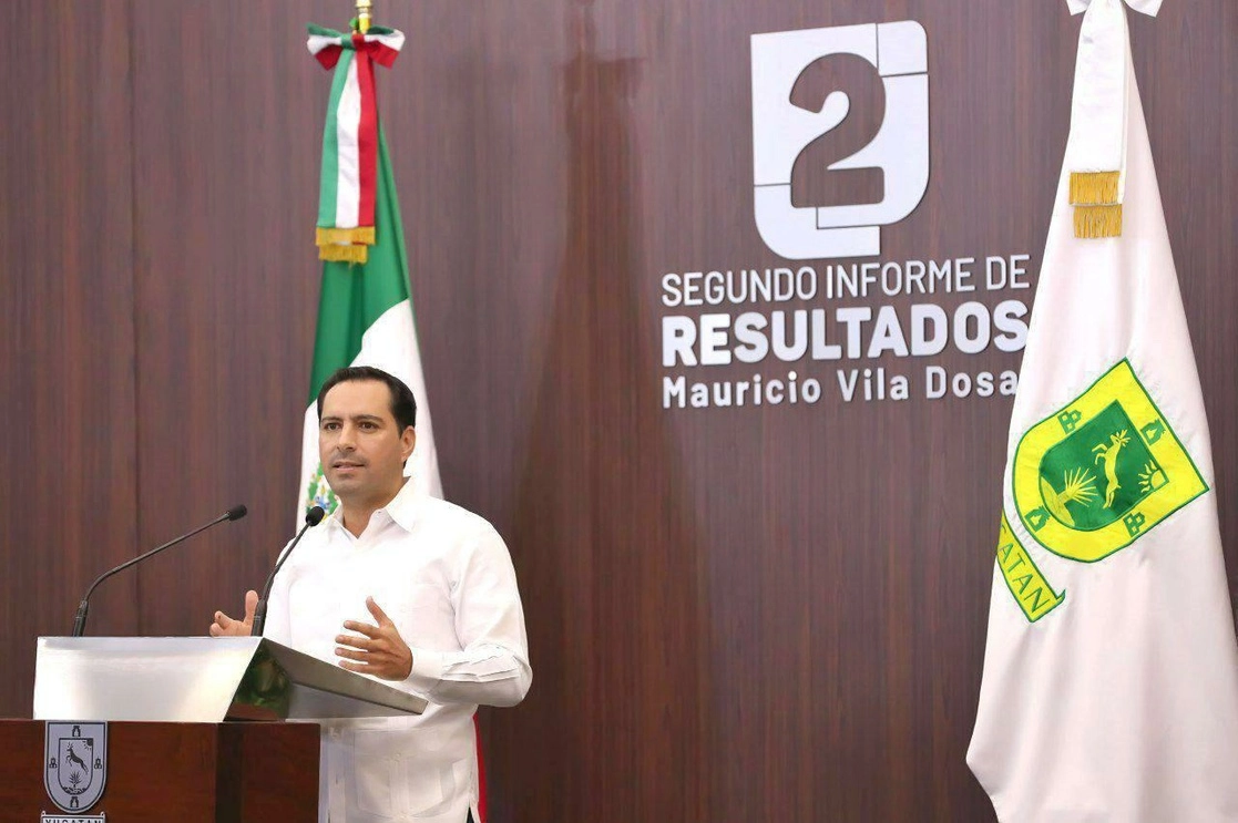 El mandatario de Yucatán, Mauricio Vila Dosal. Foto Gobierno estatal