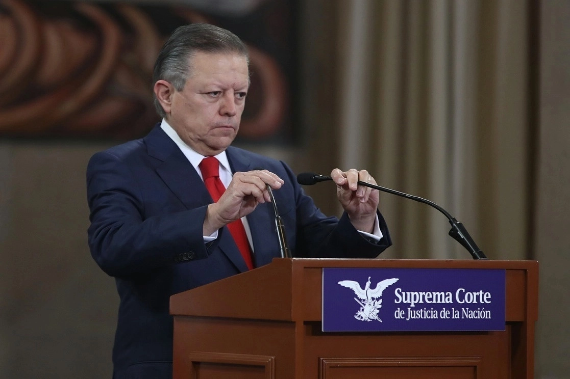 El ministro presidente de la SCJN, Arturo Zaldívar. Foto José Antonio López / Archivo
