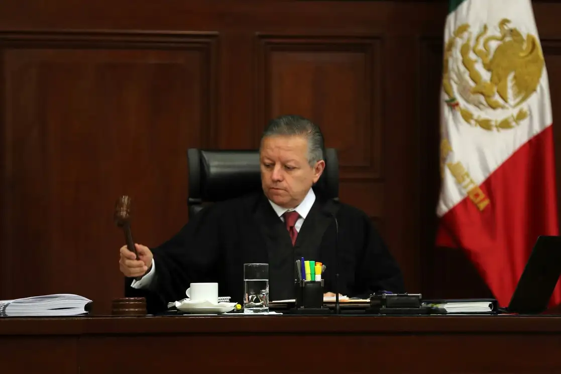 El presidente del Consejo de la Judicatura Federal, Arturo Zaldívar, se pronunció sobre los señalamientos de corrupción hechos en contra del magistrado Vargas. Foto José Antonio López / Archivo