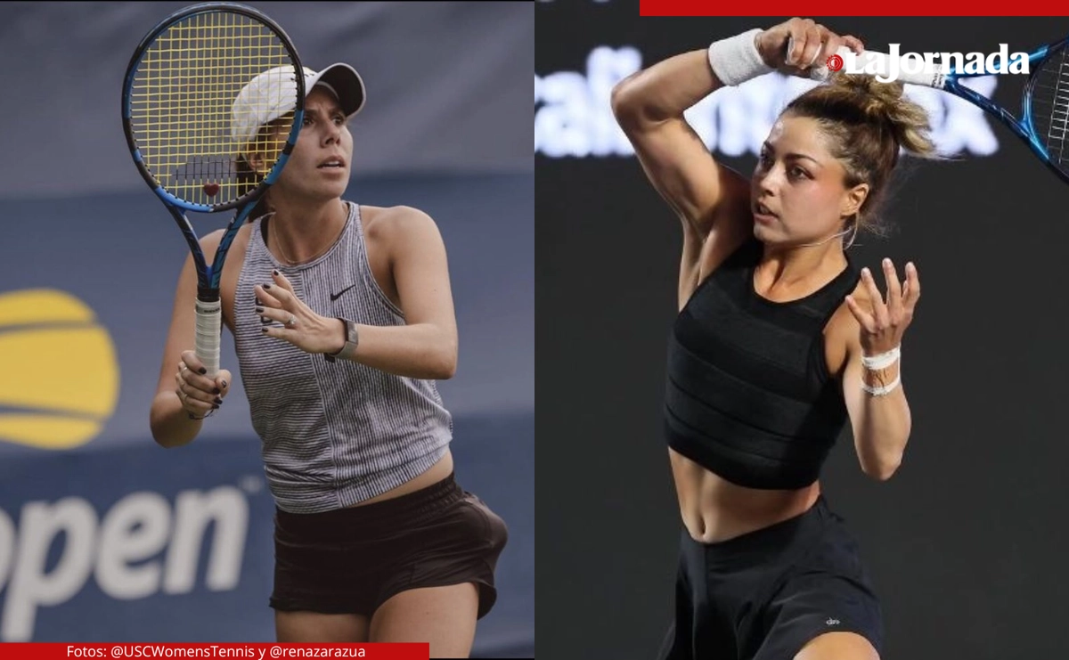Zarazúa participó en dobles junto con la japonesa Miyu Kato, y ambas derrotaron 6-1 y 6-3 a la dupla conformada por la rusa Anastasia Pavliuchénkova y la suiza Rebeka Masarova. Foto