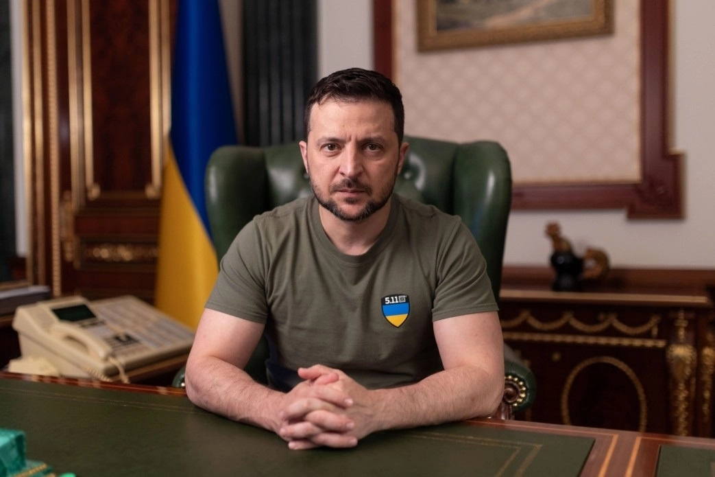 El presidente de Ucrania, Volodimir Zelenski. Foto Europa Press