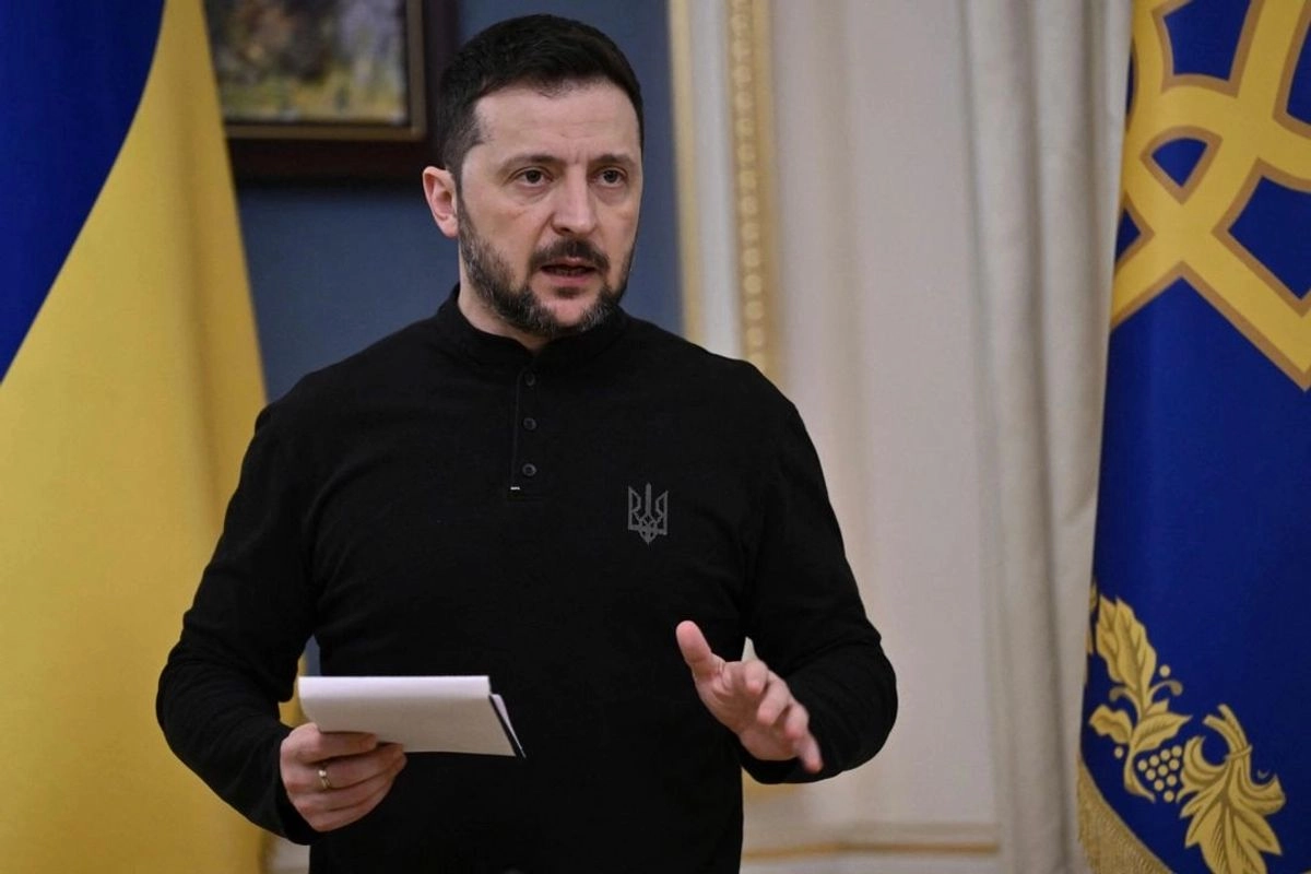 Rusia empezó la guerra y es posible obligarlo a que la termine, dijo el presidente ucranio, Volodymir Zelensky. Foto 
