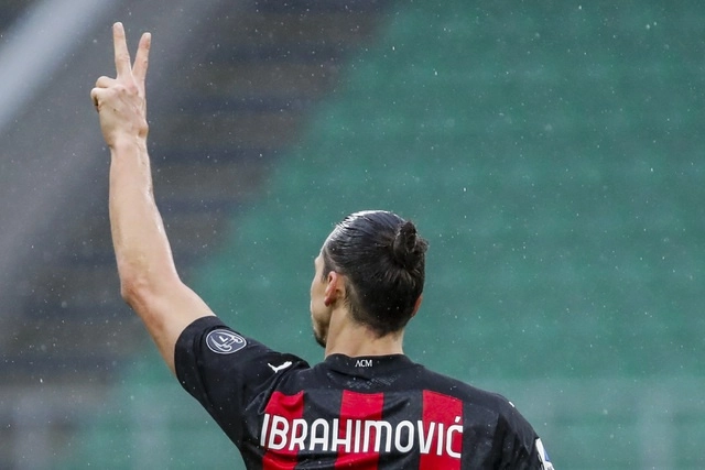 A los 39 años, Zlatan Ibrahimovic llegó a los 501 goles en clubes. Foto Ap 