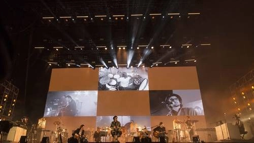 En imagen de marzo pasado, Zoé en el festival Vive Latino. Foto Ap