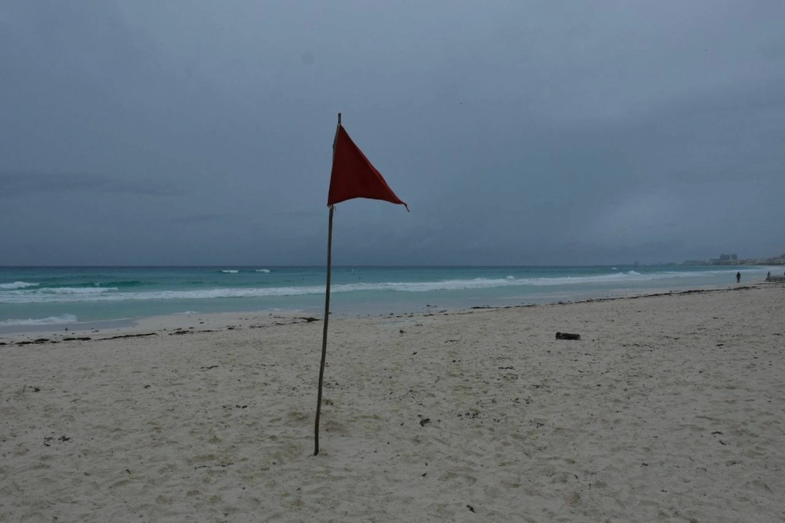 Una playa en Cancún. Foto Cuartoscuro/ archivo